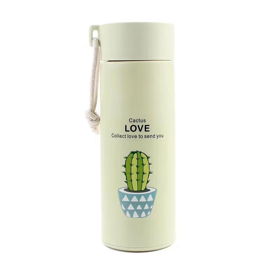 Bình đựng nước cute 2019 400ml chọn mẫu