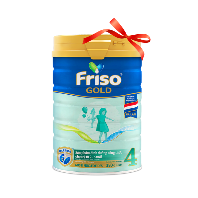 Sữa Bột Friso Gold 4 380g (Dành Cho Trẻ Từ 2 - 6 Tuổi) DATE T1/2025