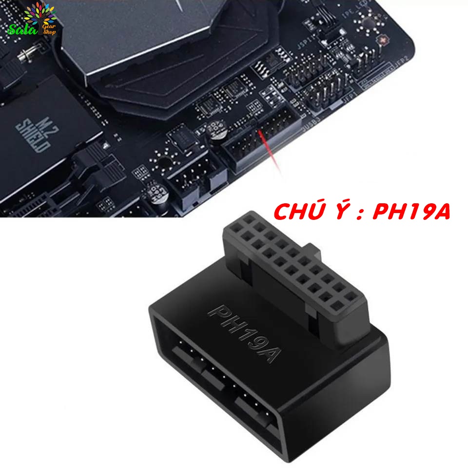 Đảo chân Cắm 90 độ cho cổng USB 3.0 trên Mainboard