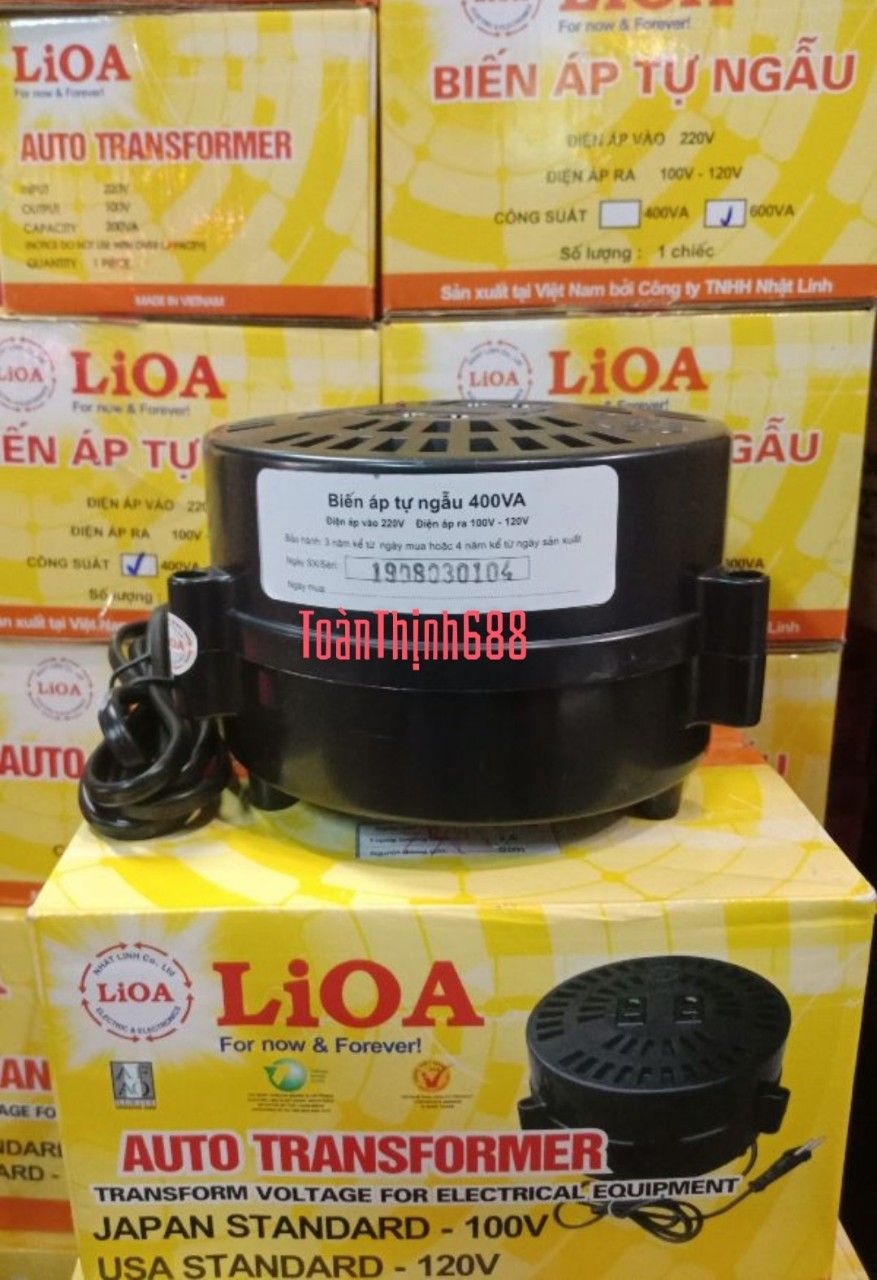 [HCM]Biến áp đổi nguồn Lioa 600VA-400VA-200VA