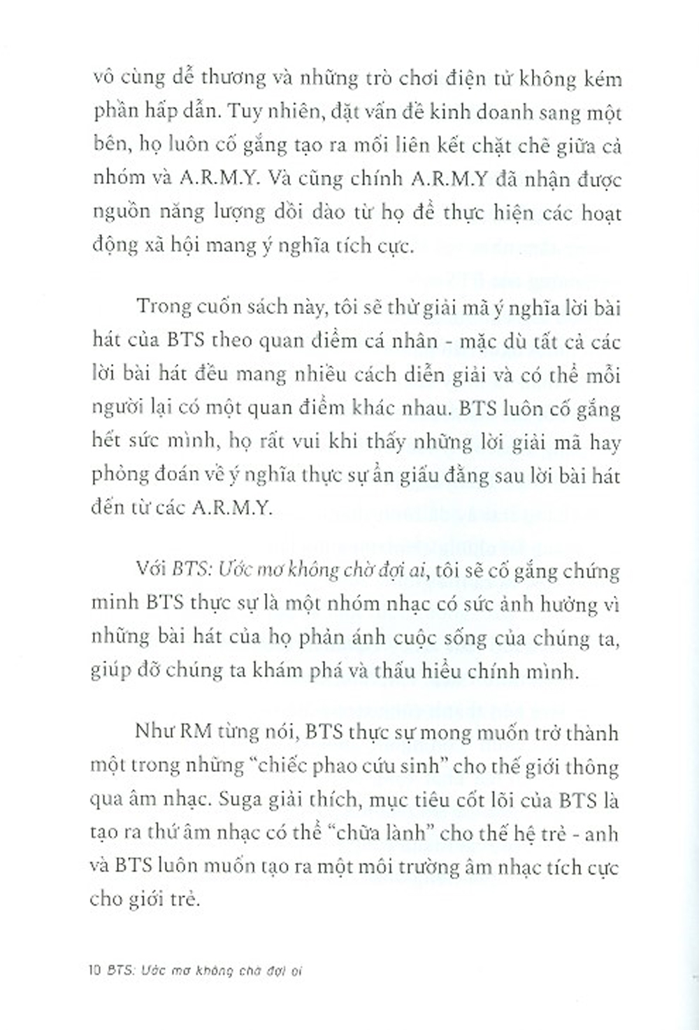 Bts Ước Mơ Không Chờ Đợi Ai