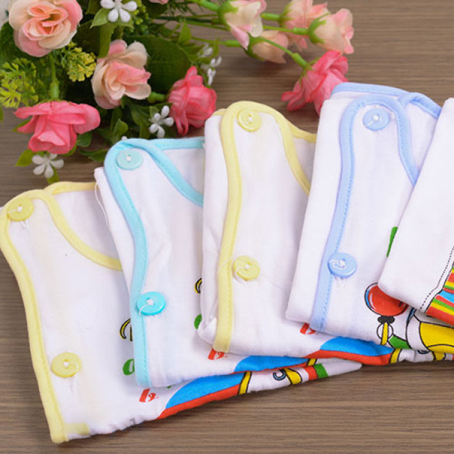 [HCM]Combo 10 Áo Sơ Sinh (5 Áo Tay Dài + 5 Áo Tay Ngắn) Đủ size cho Bé