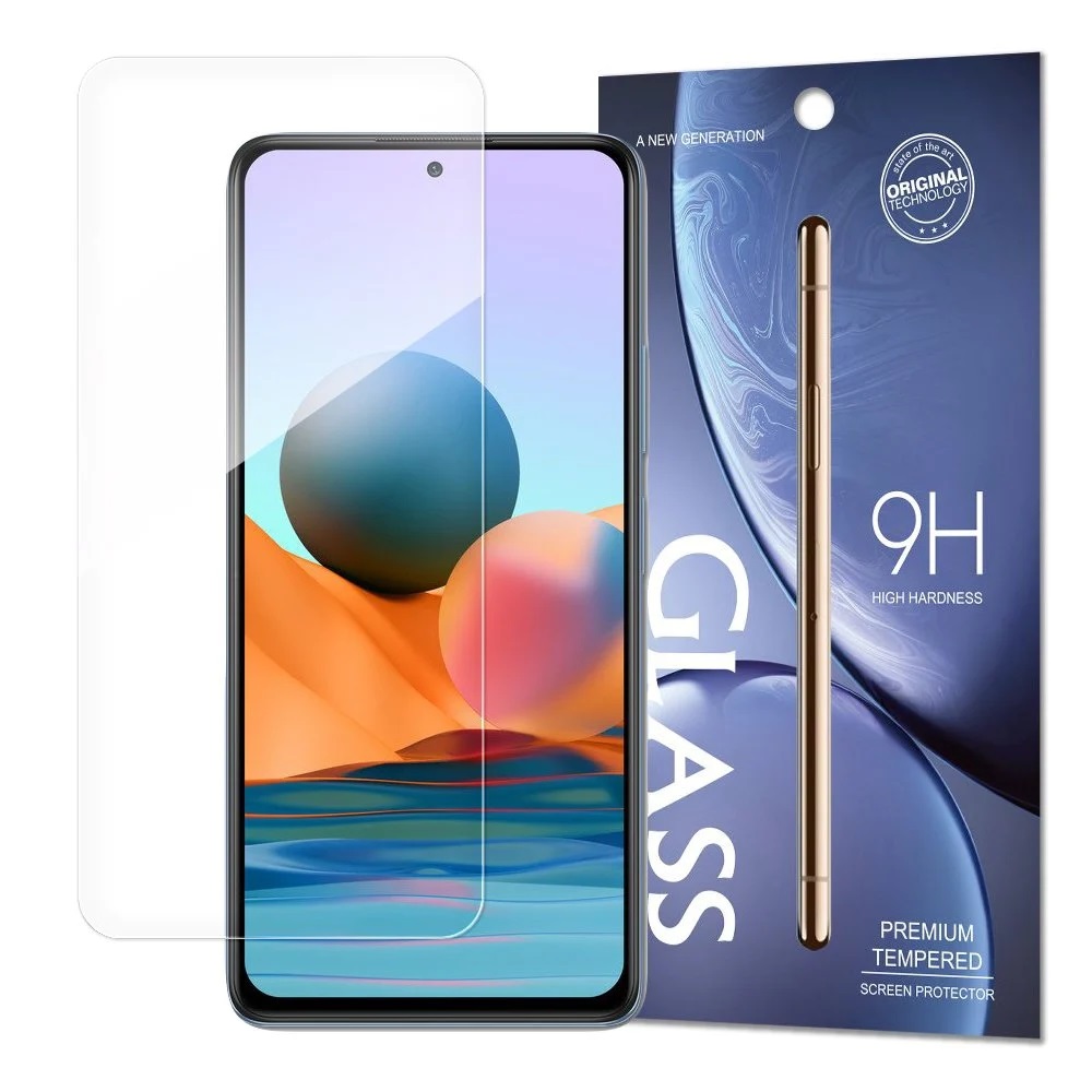 Kính cường lực trong suốt cho Xiaomi Redmi Note 11 / Redmi Note 11S (Kèm miếng lau)