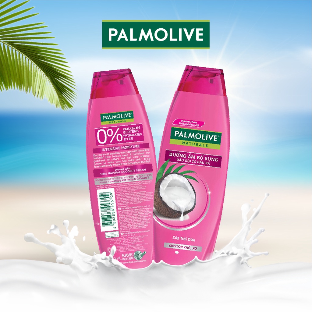 Dầu gội Palmolive sữa trái dừa có dầu xả