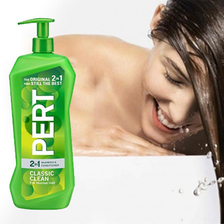 Dầu Gội Xả Pert Plus 2 In 1 Classic Clean 1000ml