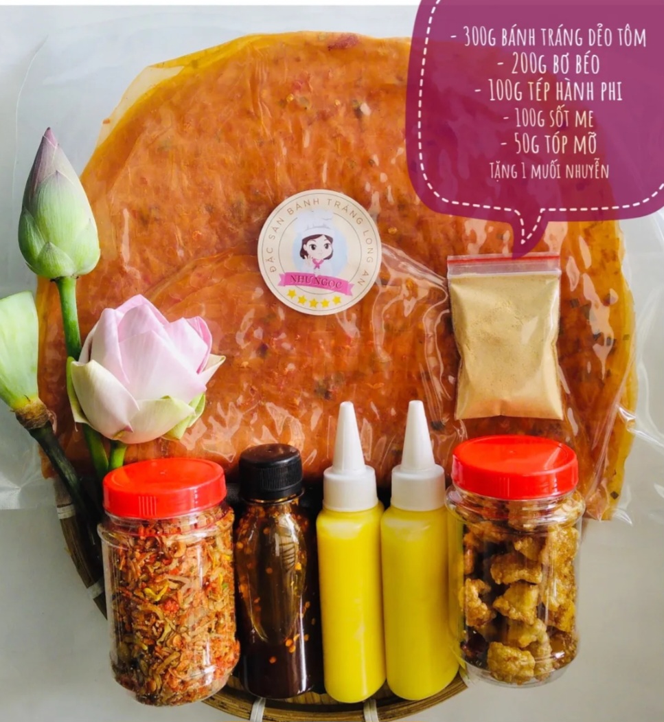 COMBO BÁNH TRÁNG PHƠI SƯƠNG DẺO TÔM