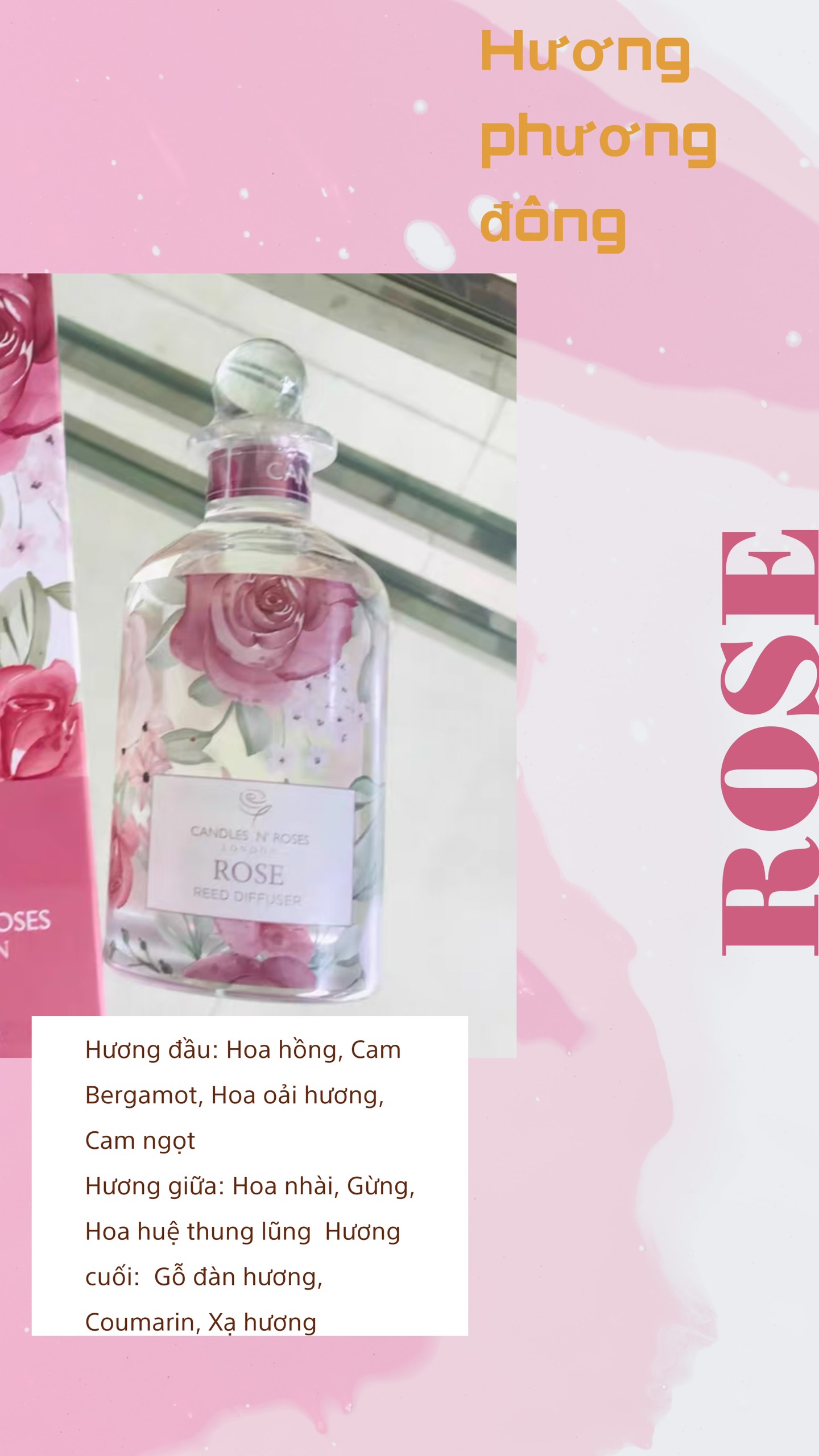 Tinh dầu tỏa hương dạng que Reed Diffuser