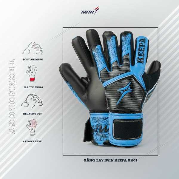 Găng Tay, Bao Tay Thủ Môn Cao Cấp – Keepa Pro GK01