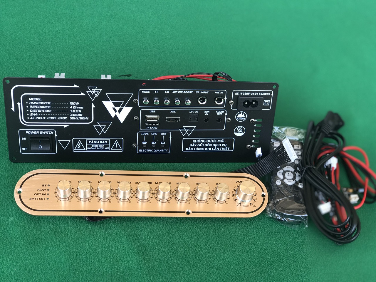 Mạch loa kéo K10 2 kênh