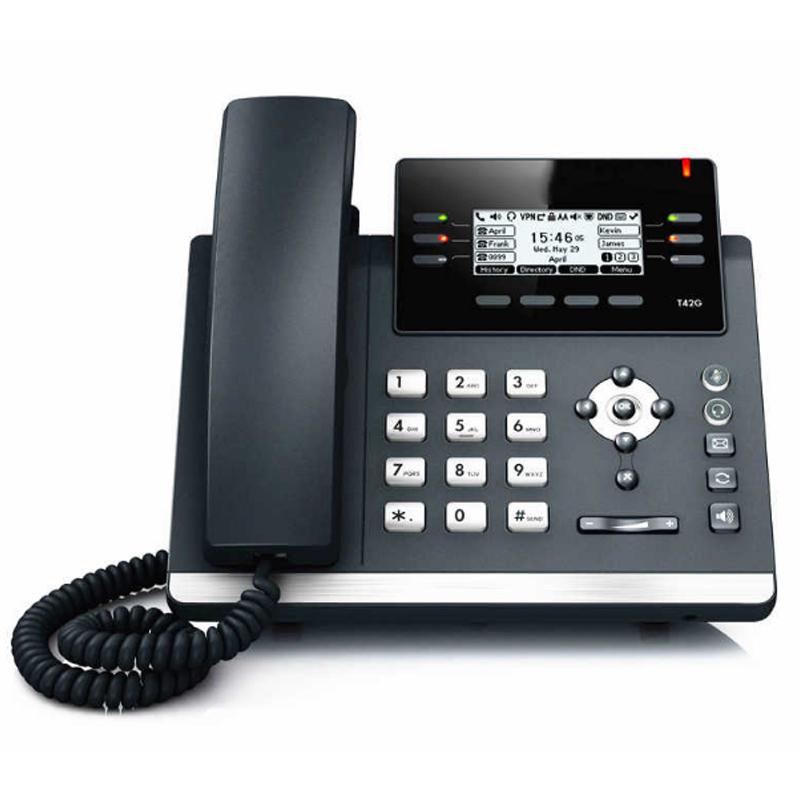 Dây cáp cho tai phone của điện thoại bàn 2 mét - Cáp RJ9 cho ống nghe điện thoại bàn (Màu đỏ - Đen - Trắng)