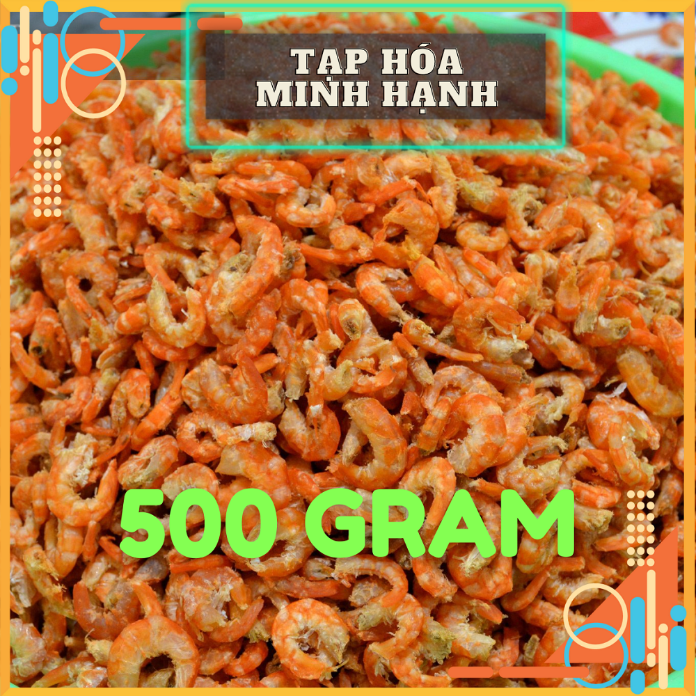 Tôm khô Size nhỏ Loại 1 - 500 Gram (Hút chân không)