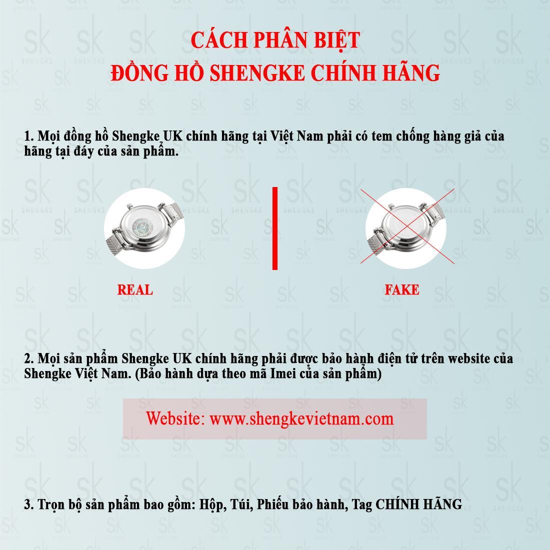 Đồng hồ nữ Shengke UK K0101L