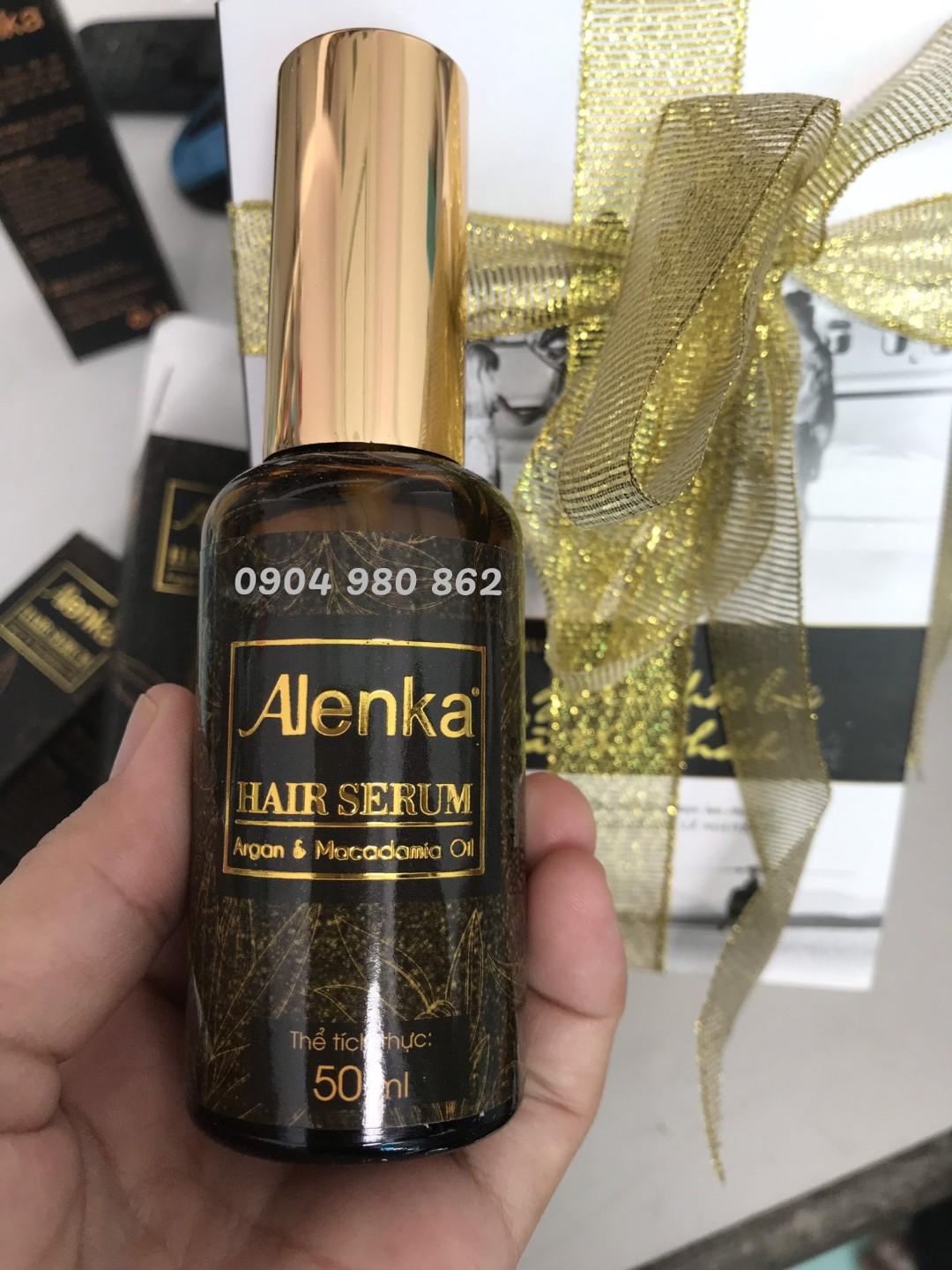 [HCM]Tinh dầu dưỡng tóc giữ nếp tóc uốn alenka hair serum 50ml