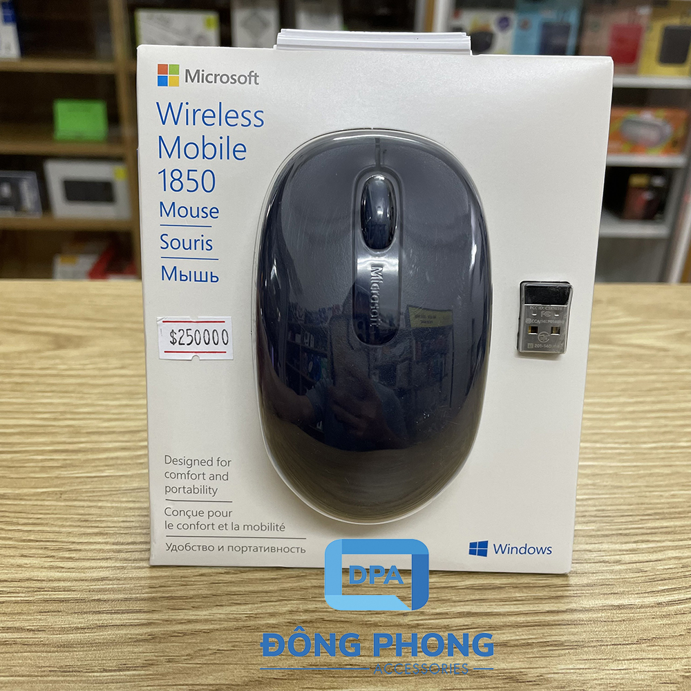 Chuột Không Dây Microsoft 1850 Chính Hãng