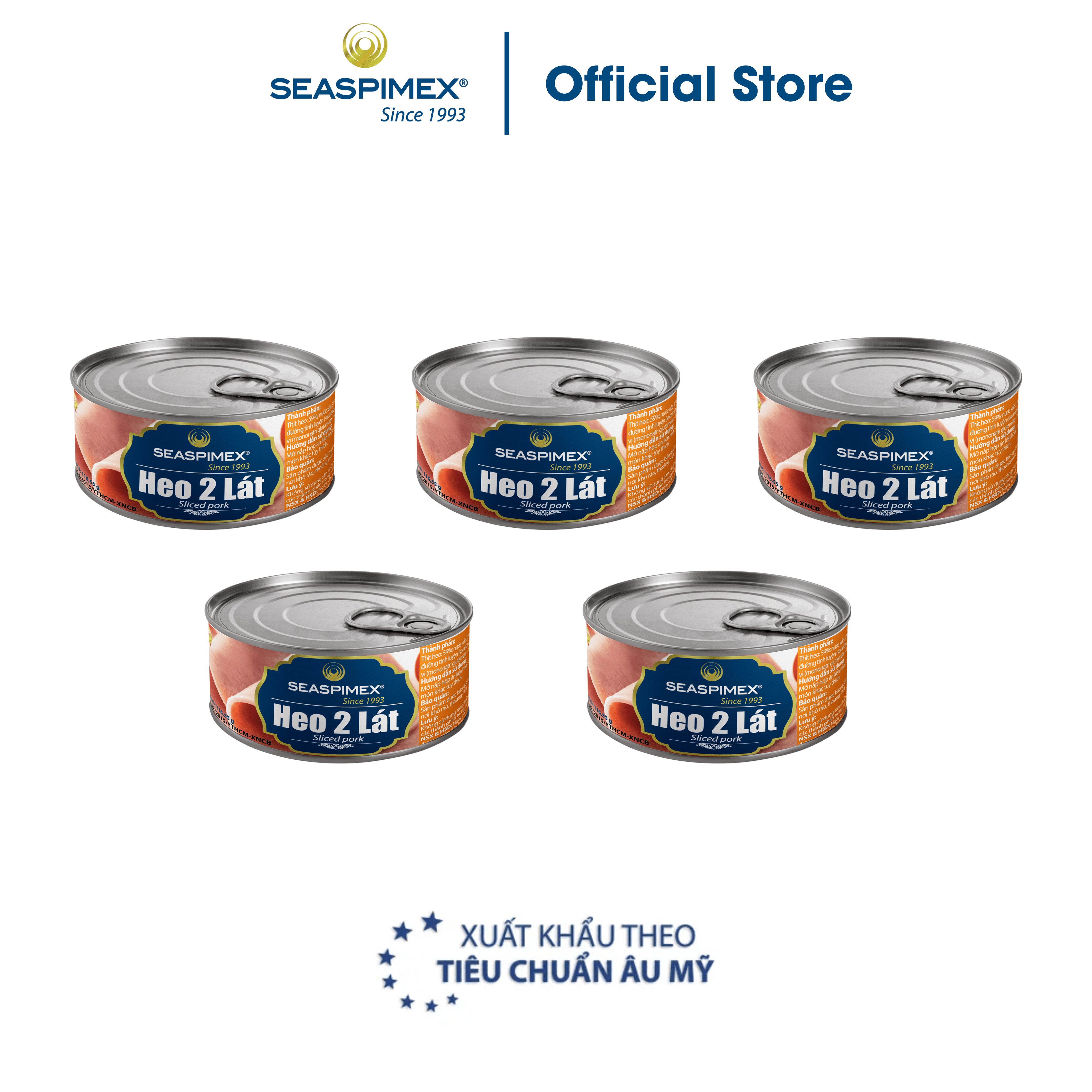 Heo 2 Lát SEASPIMEX 185gr