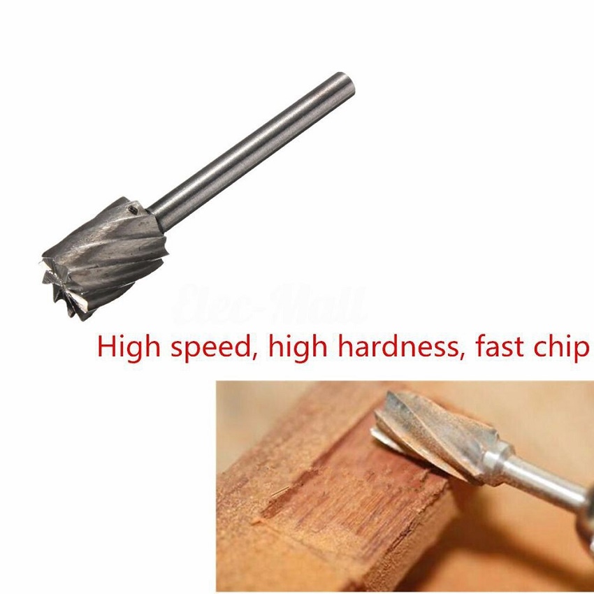 Bộ 6 mũi khắc mài làm lũa chạm trổ HSS cao cấp