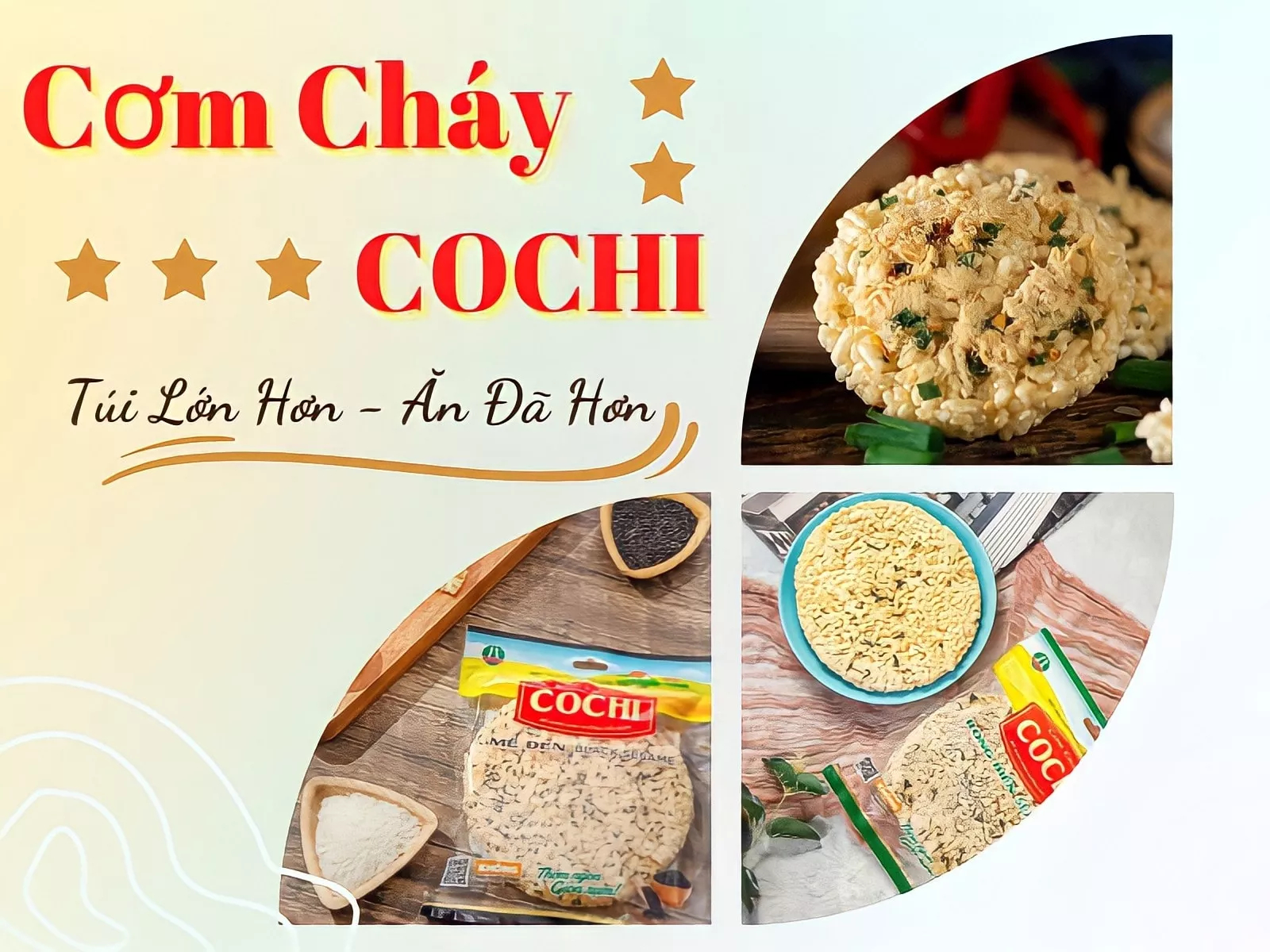 Cơm cháy chà bông Cochi 150 g, Đặc sản cơm cháy Ninh Bình, Cơm cháy Đại Long