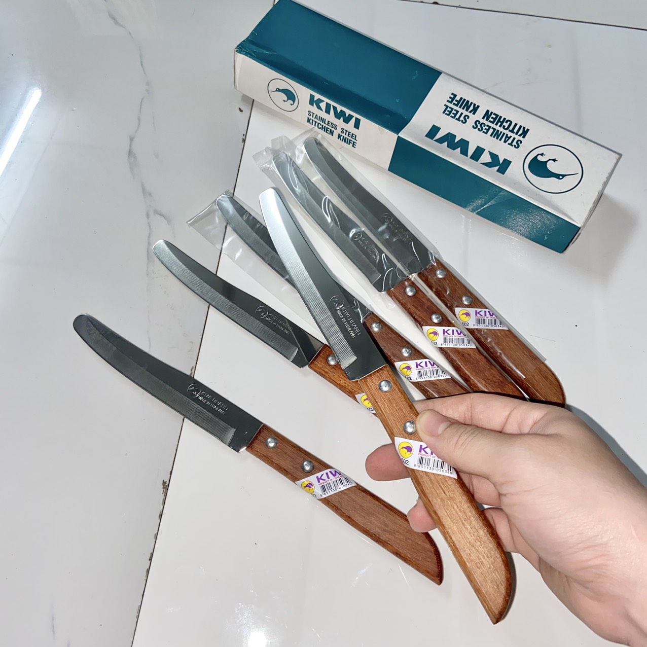 Dao gọt trái cây Kiwi cán gỗ