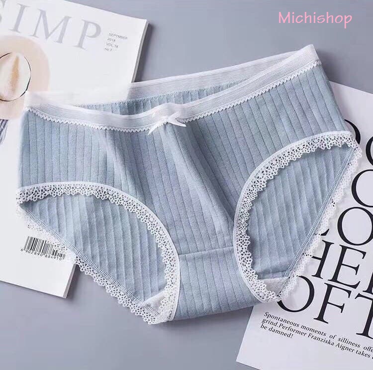 ( BÁN SỈ) 10 QUẦN LÓT COTTON TĂM CAO CẤP M001 (43-60KG)