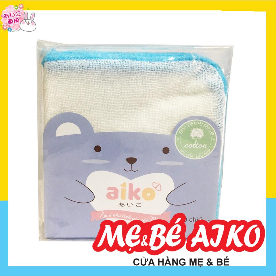 [HCM]KHĂN SỮA 3 LỚP 25x25 XUẤT NHẬT AIKO (10 CÁI/TÚI)