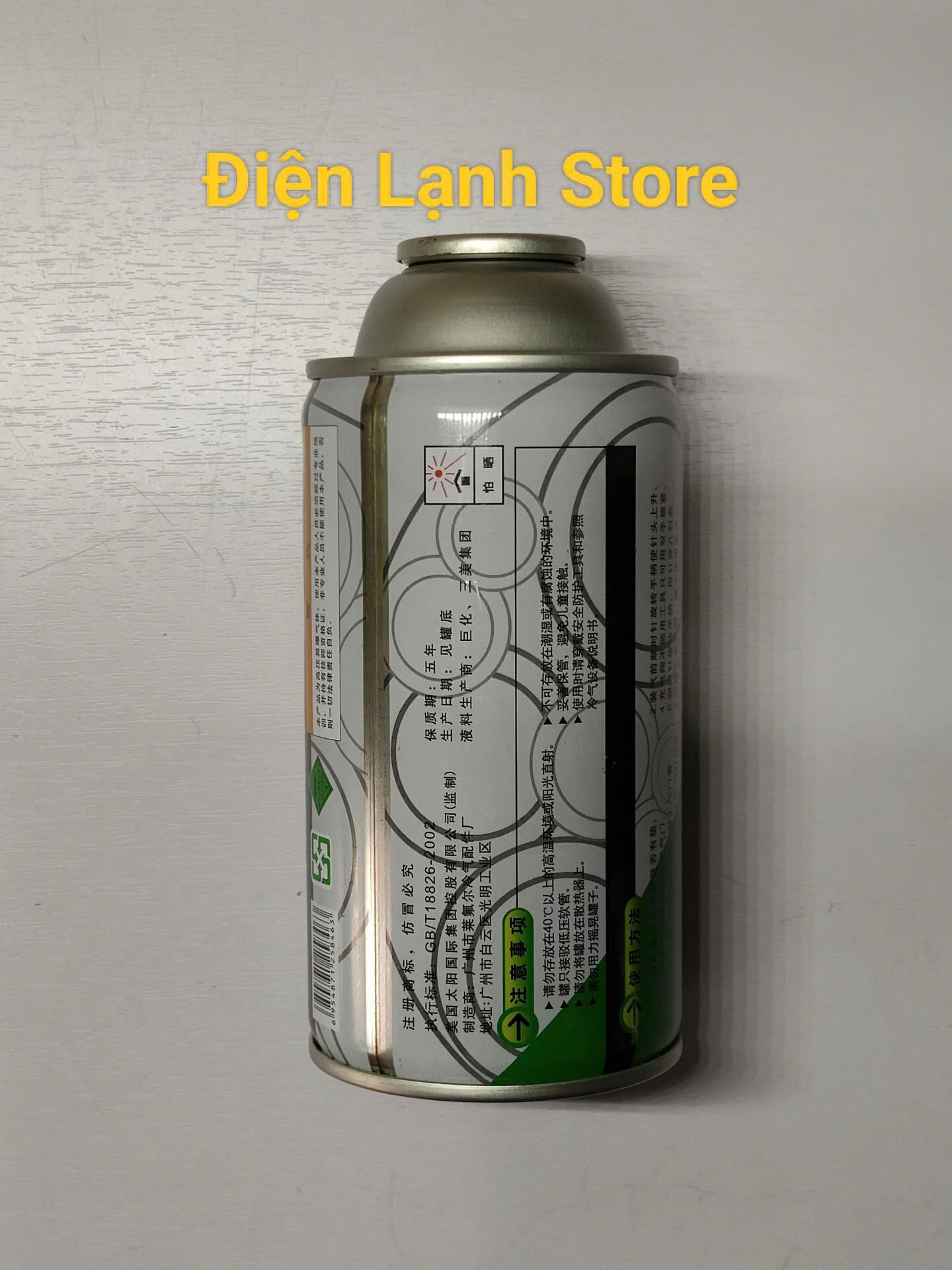 Gas lon 134a thương hiệu RB.