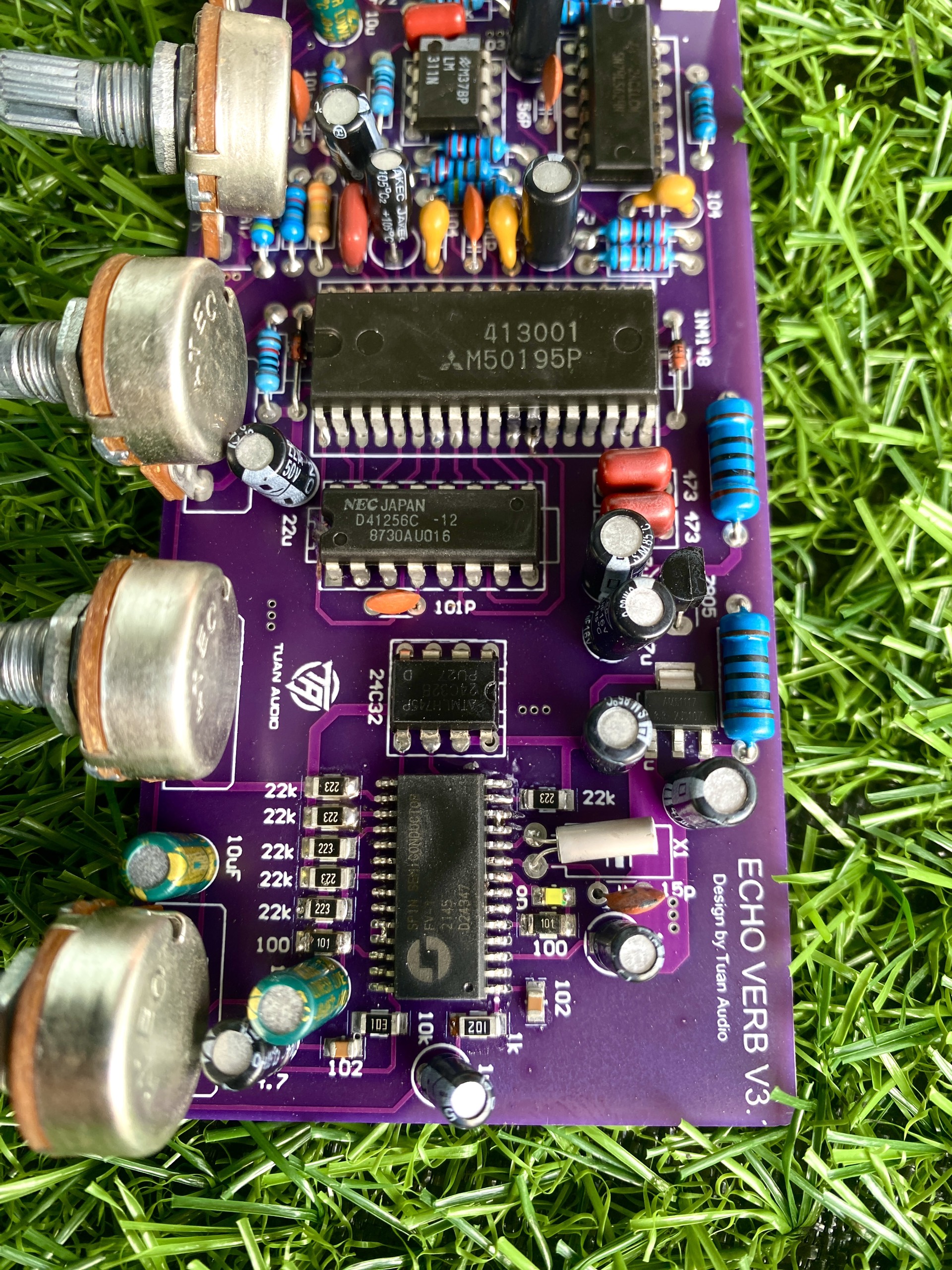 Mạch ECHO REVERB V3.1 Chip M50195