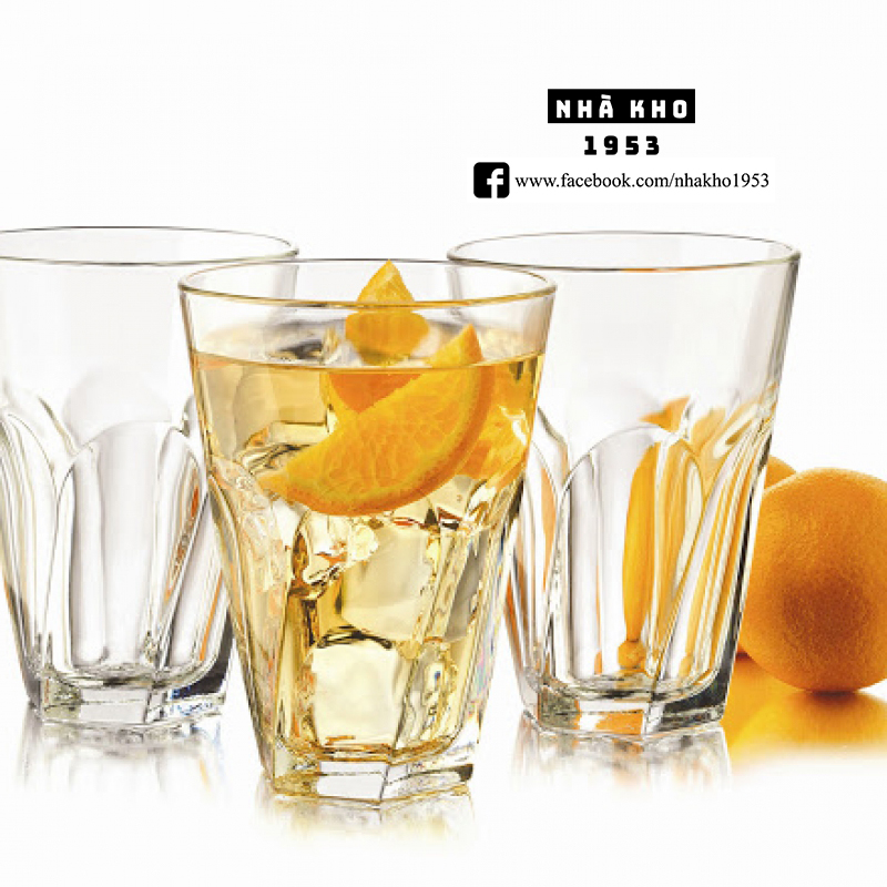 [Chính Hãng] Ly thủy tinh Libbey Gibraltar Twist Beverage (355ml)  - 15747
