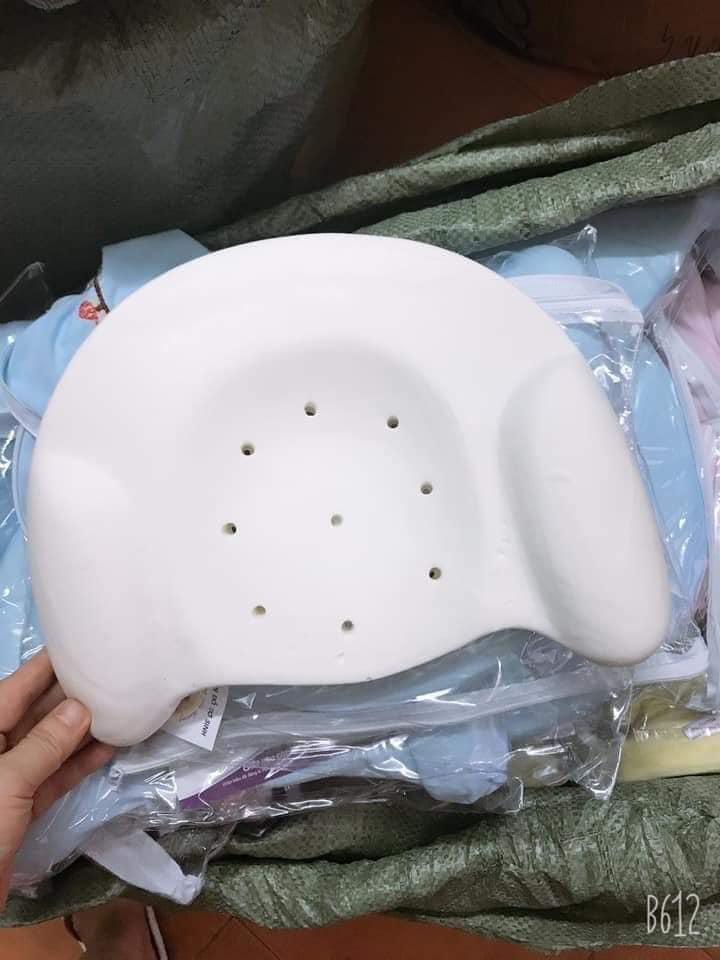 GỐI CAO SU NON CHỐNG MÓP ĐẦU CHO BÉ YÊU (HÌNH TRÒN)