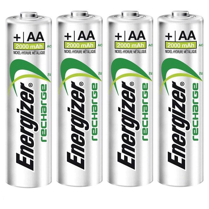 Pin aa sạc energizer 2000mah chính hãng (vỉ 2 viên)