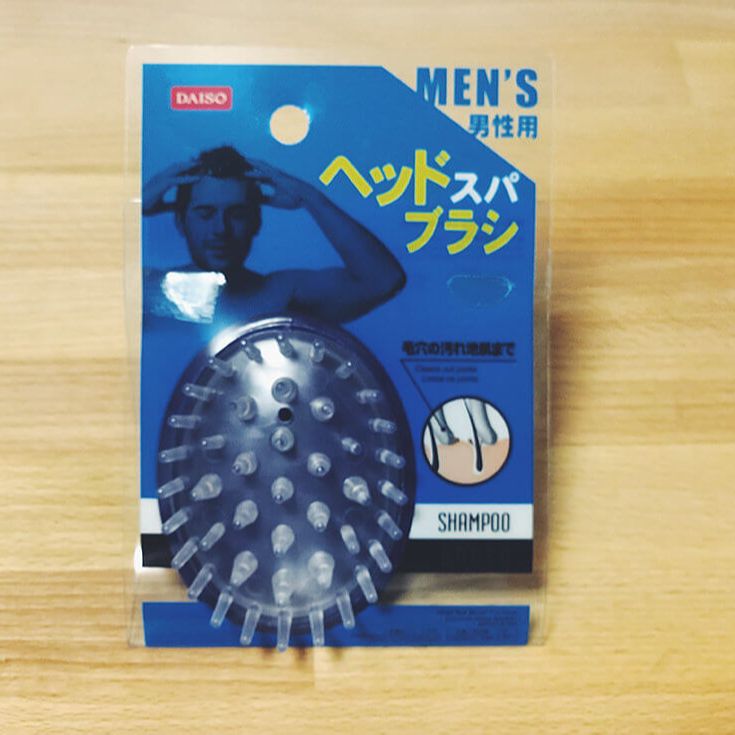 [Hàng Nhật Nội Địa] Lược gội đầu Massage Daiso Nhật Bản