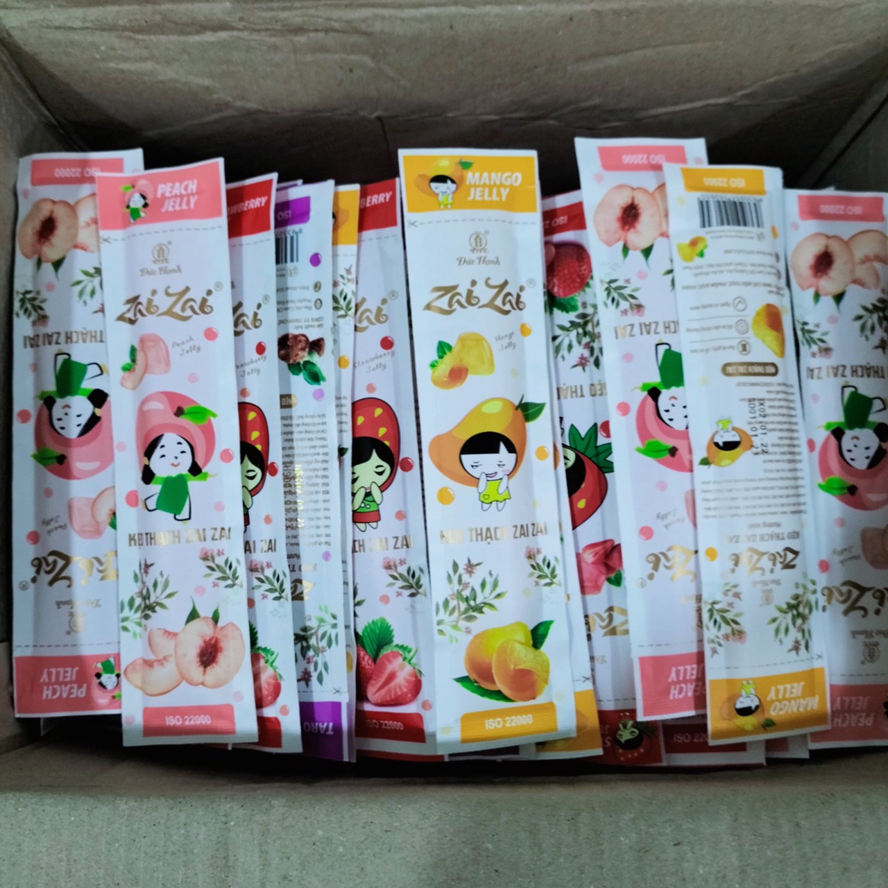Kẹo Thạch Zai Zai Ống 1 kg