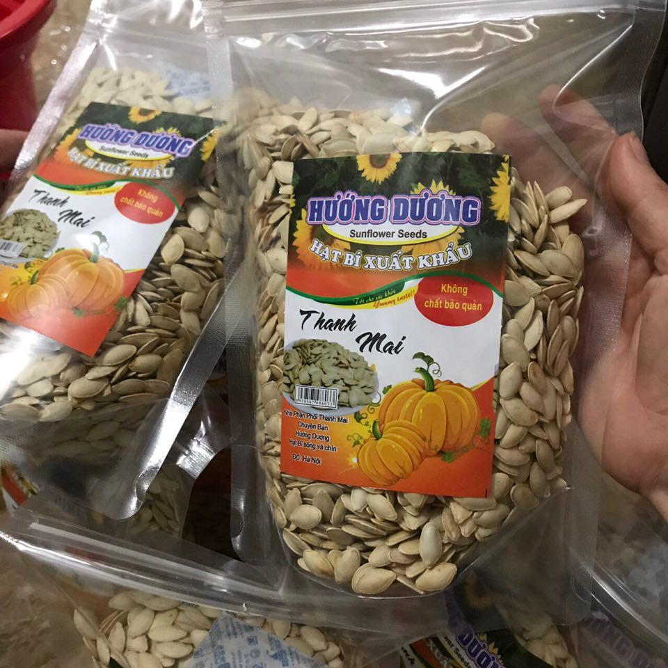 Hạt bí sạch rang tay 1kg