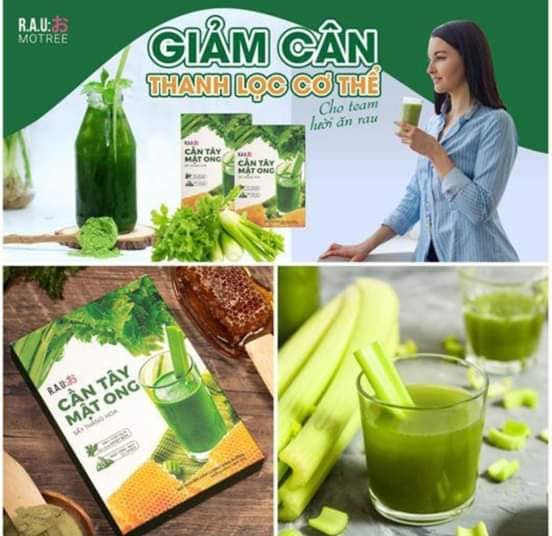 Cần tây mật ong ( hộp 14 gói)