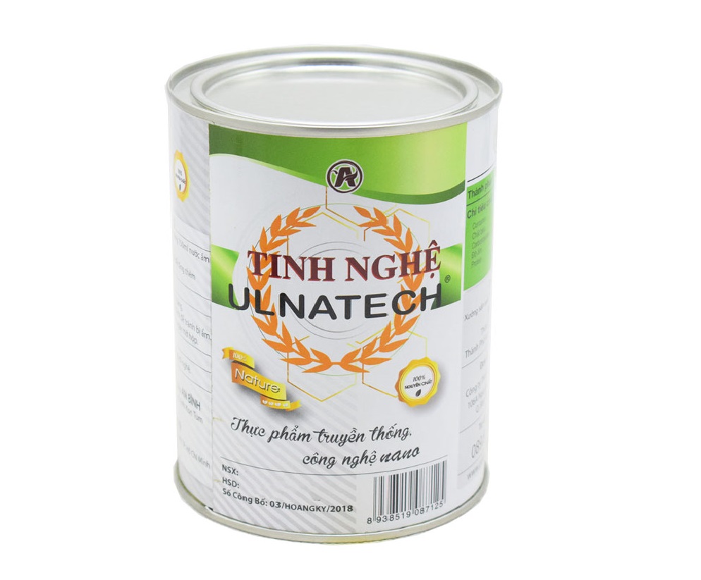 Combo 2 lon Tinh bột nghệ Nano Ulnatech (500g)