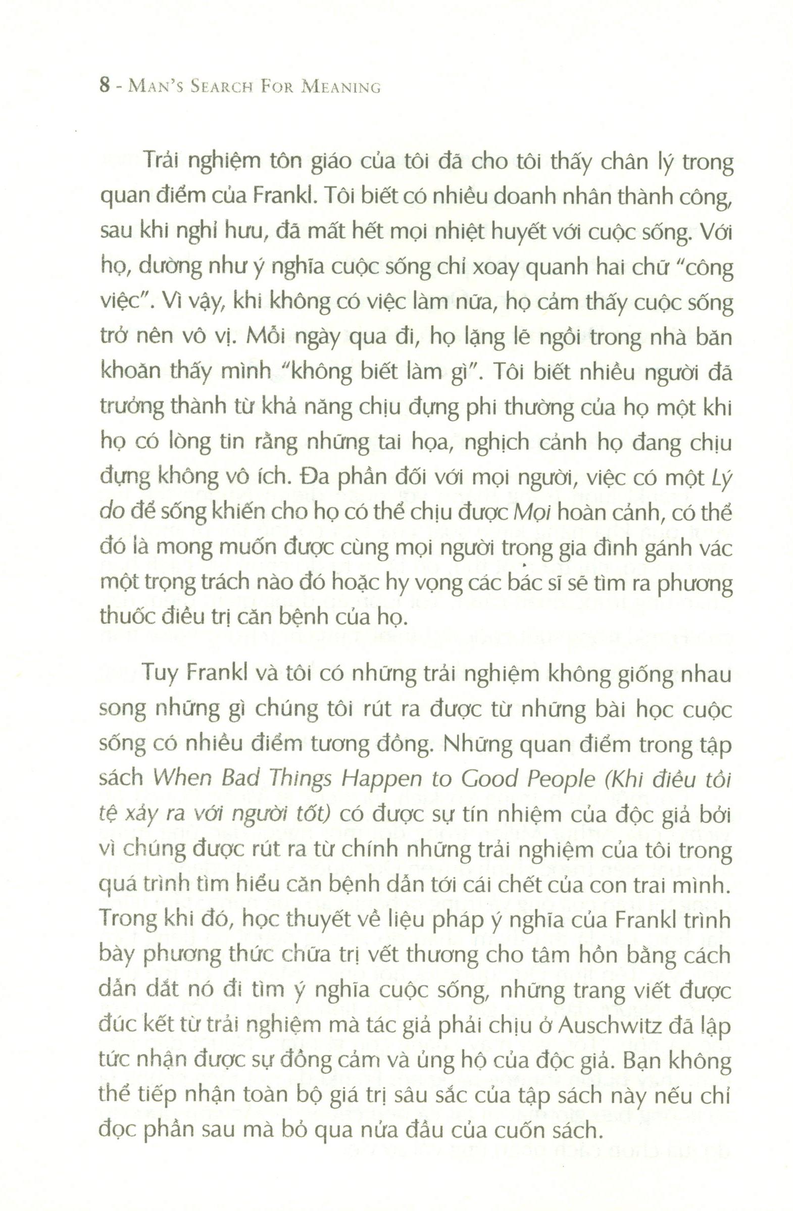 Đi Tìm Lẽ Sống