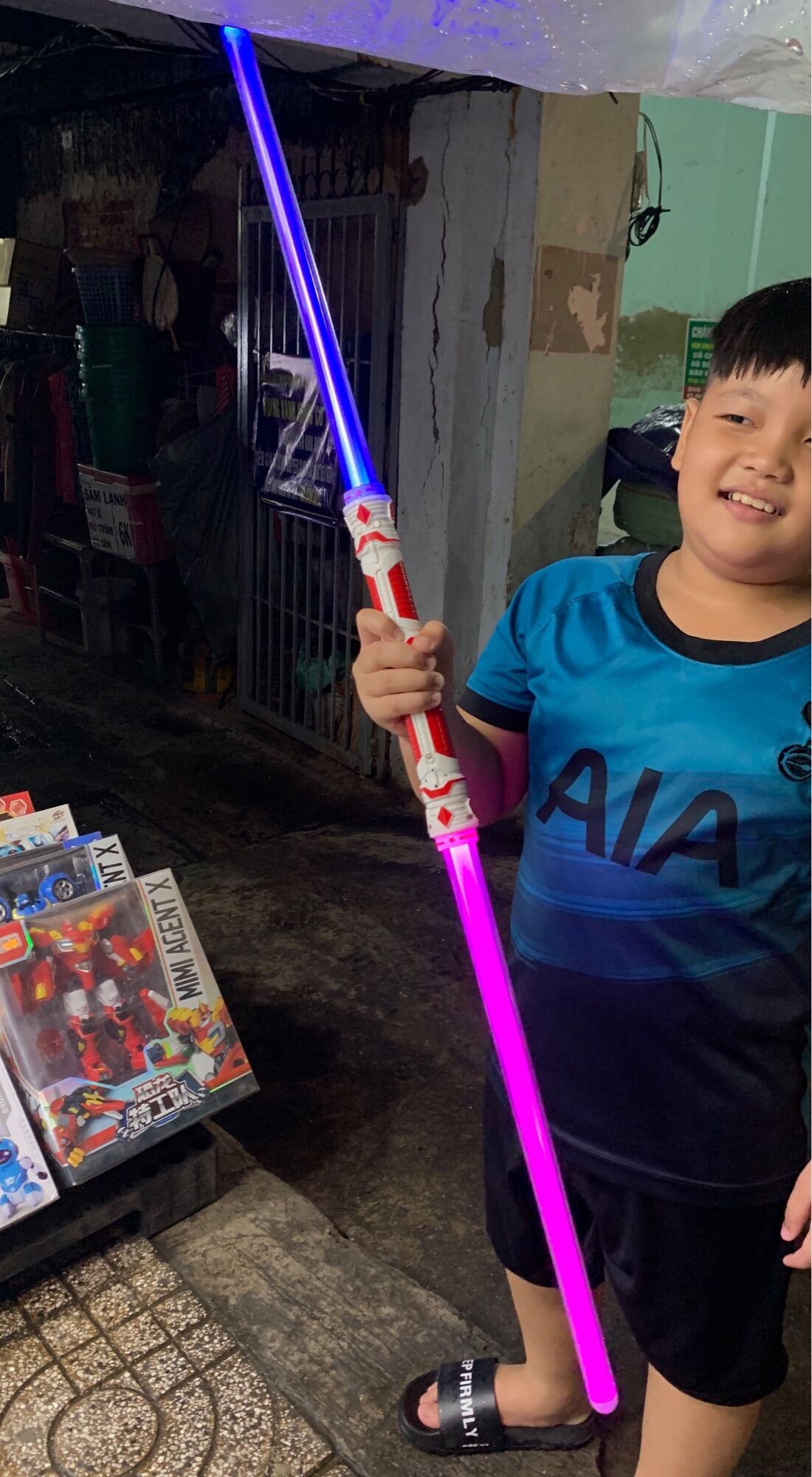 [MUA 2 GIẢM 5%]Set 2 Kiếm Đèn Led Phát Sáng Star Wars Có Âm Thanh