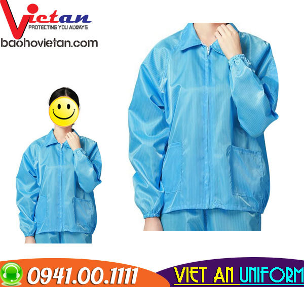 [HCM]Quần áo Phòng sạch chống tĩnh điện - Công ty TNHH SX - TM May Việt An