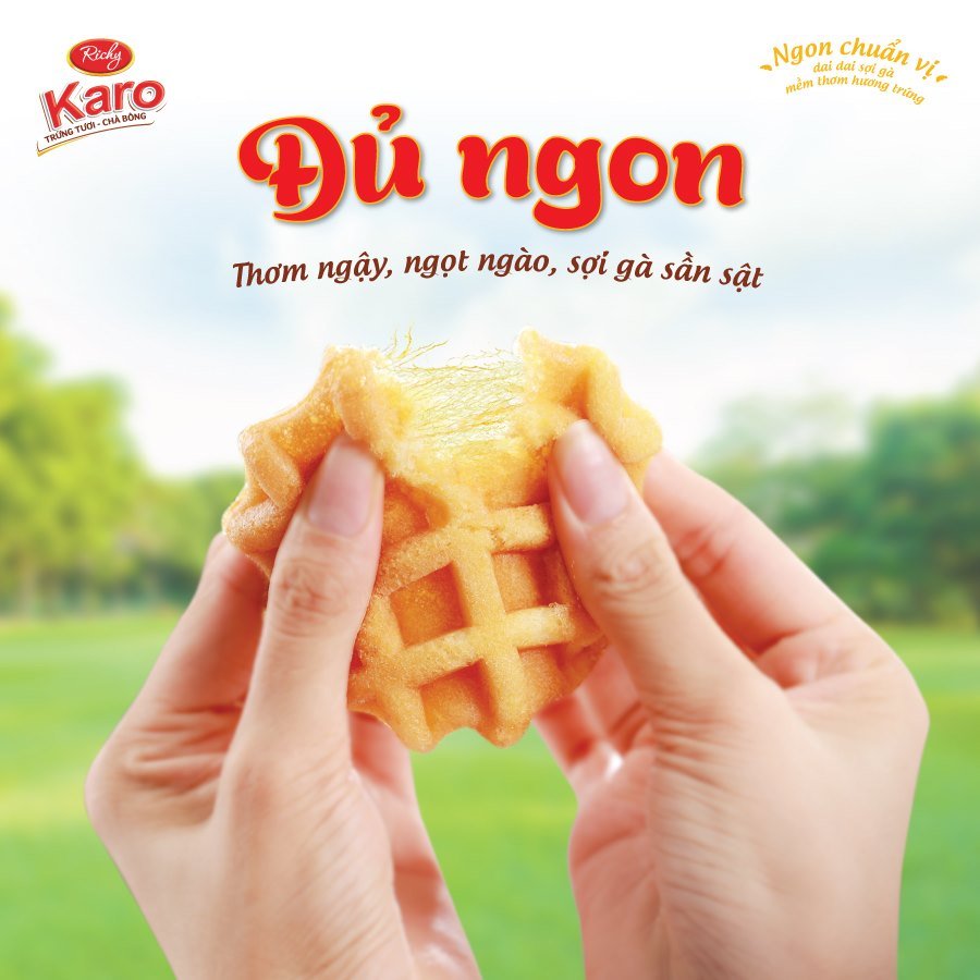 [SALE CUỐI NĂM 25-29/12] Combo 48 chiếc bánh tươi Karo RICHY ( 8 túi - 48 chiếc)
