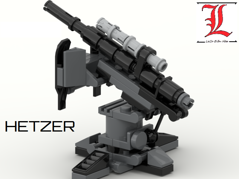 Le Go Đồ Chơi Lắp Ráp Pháo Hetzer
