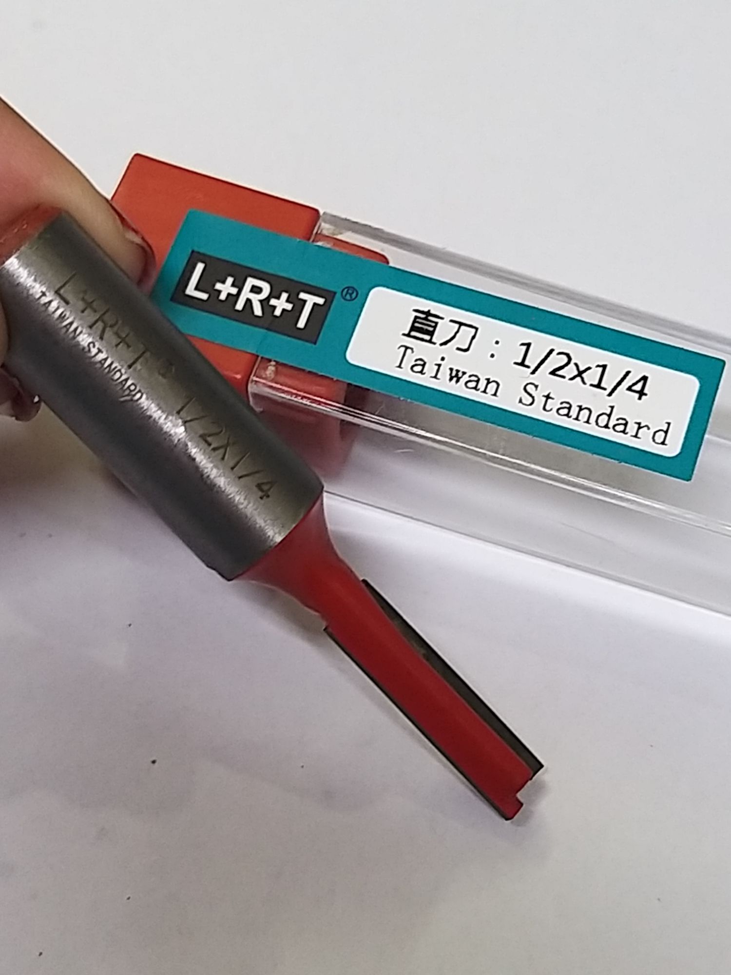 [HCM]Mũi Phay Gỗ Thẳng 1/2 x 1/4 (Đỏ)