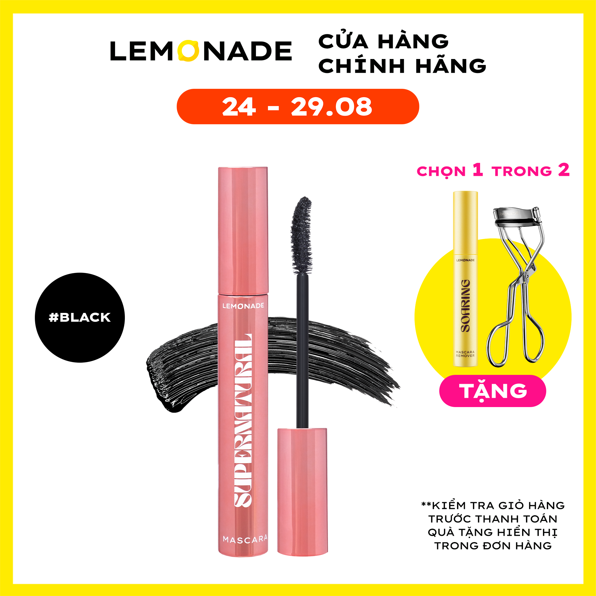 Chuốt mi Lemonade SuperNatural Mascara 7.5g