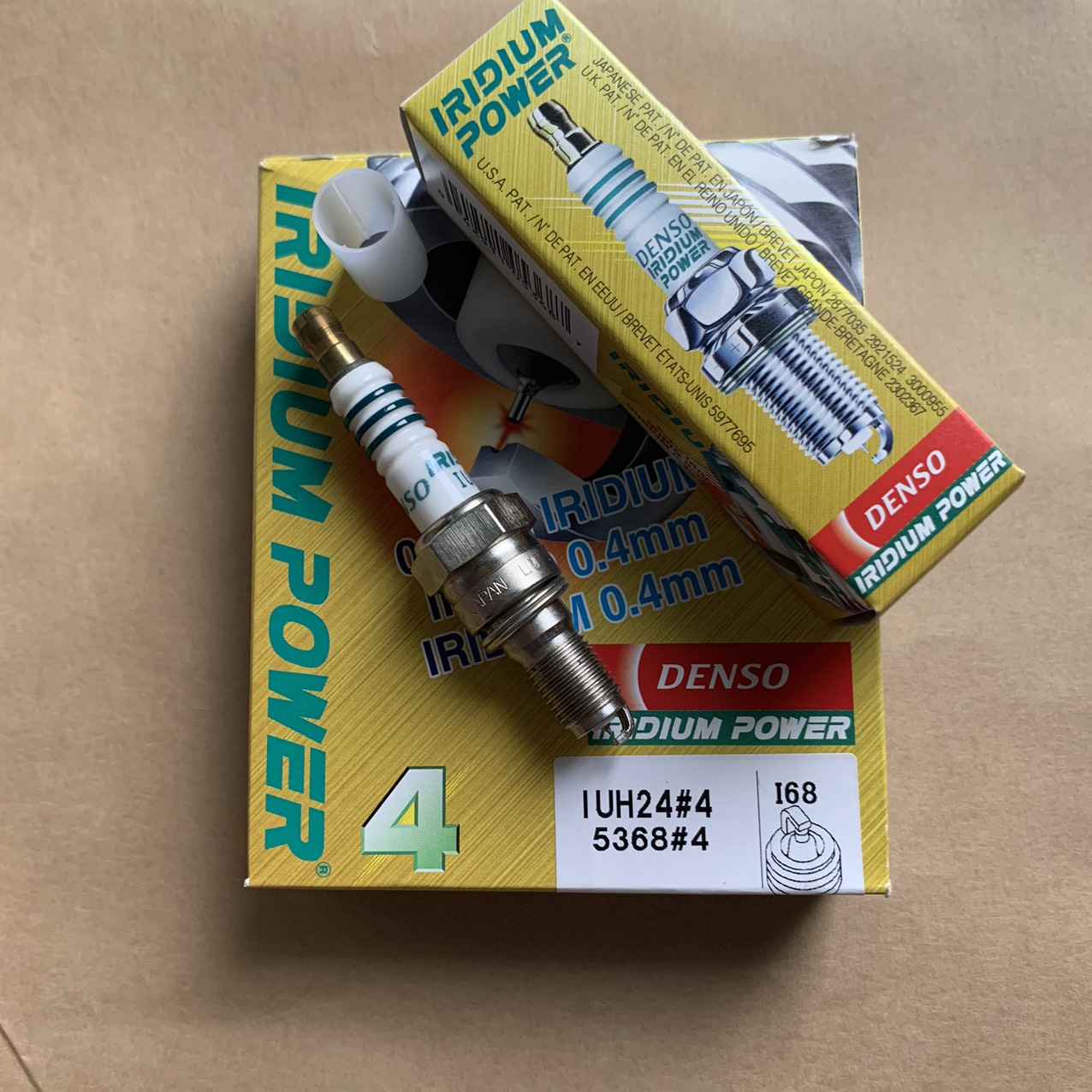 [HCM]Bugi bạch kim cho Honda SH Ý Dylan PS - Denso Iridium Power IUH24