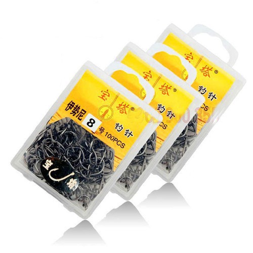 Lưỡi câu đơn tháp vàng - đồ câu đinh thắng