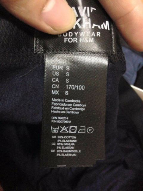 3c sịp đùi nam david beckham