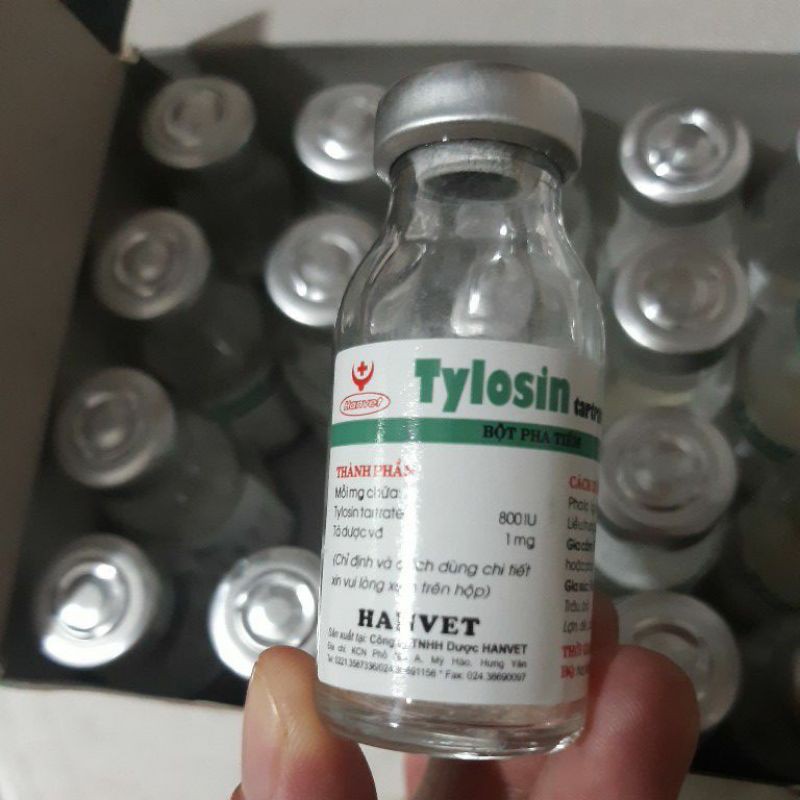 Bột TYLOSIN tartrate 1g Hanvet
