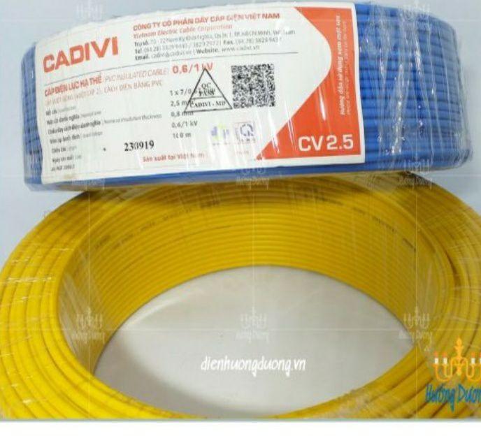 Dây điện CADIVI 2.5