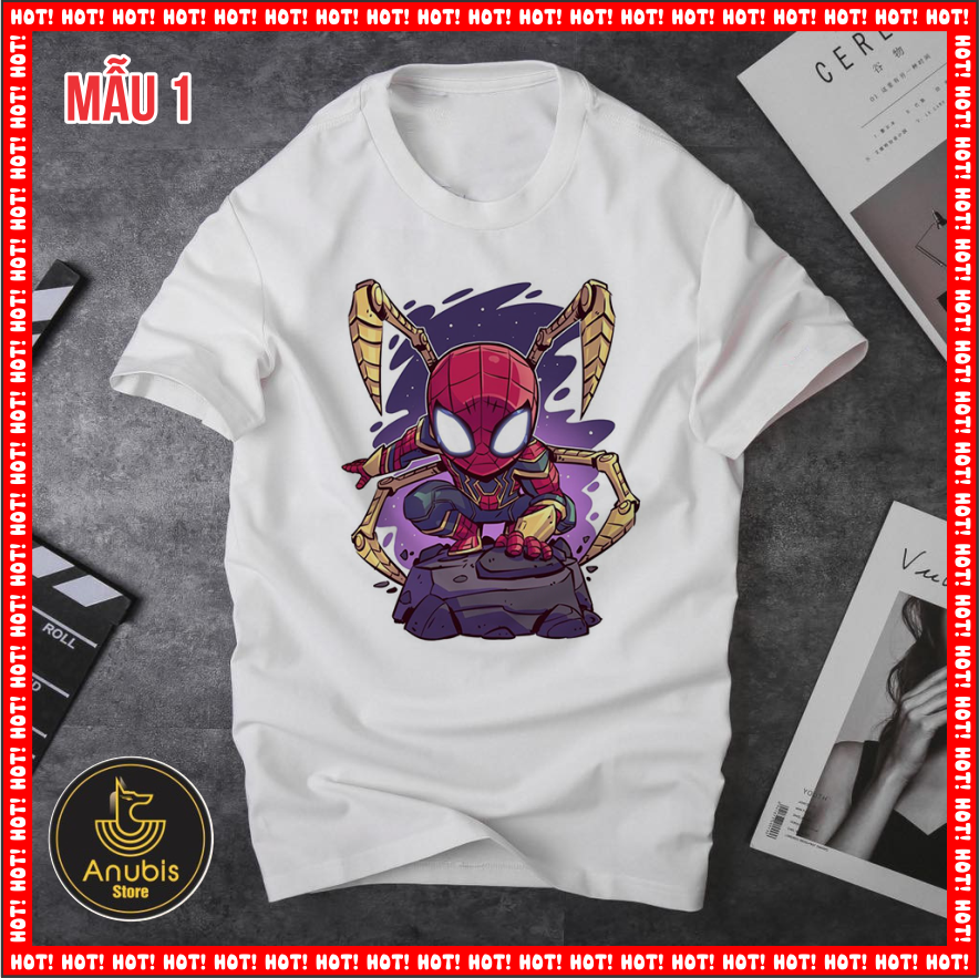 [HCM][8 MẪU] ÁO THUN MARVEL CHIBI SIÊU CUTE