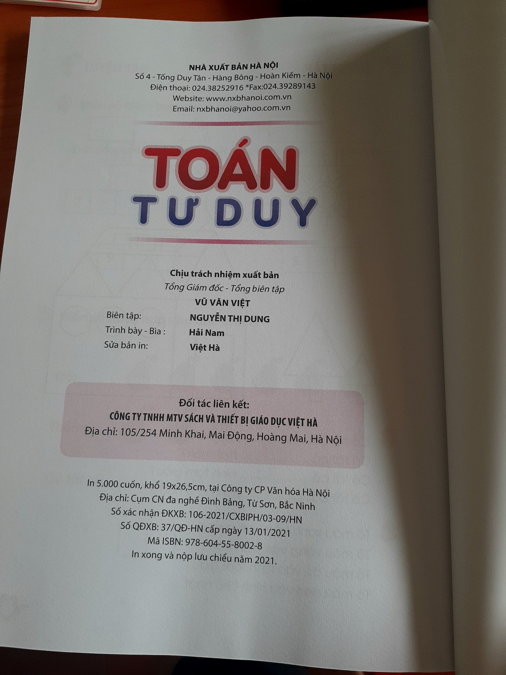 Toán Tư Duy Dành Cho trẻ em 4-6 tuổi