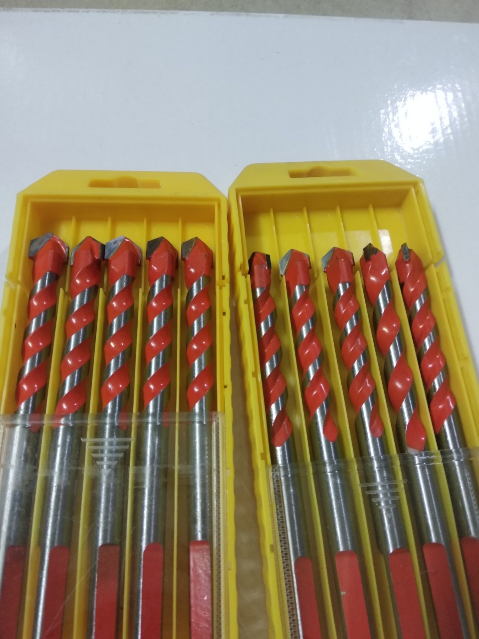 Mũi khoan đa năng 2 cảnh ( com bô 4 mũi; 6,8,10 , 12 mm)