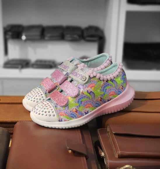 GIÀY SKECHER TRẺ EM 3 QUAI DÁN, GLK42